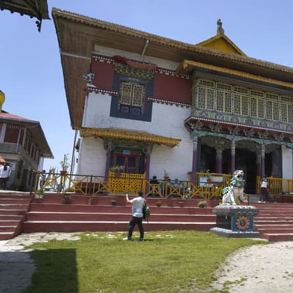 Pemayangtse Monastery near Pelling in West Sikkim